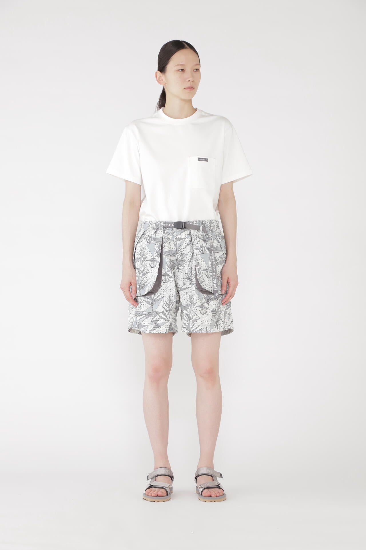 GRAMICCI × and wander brushed nylon short | and wander（アンド