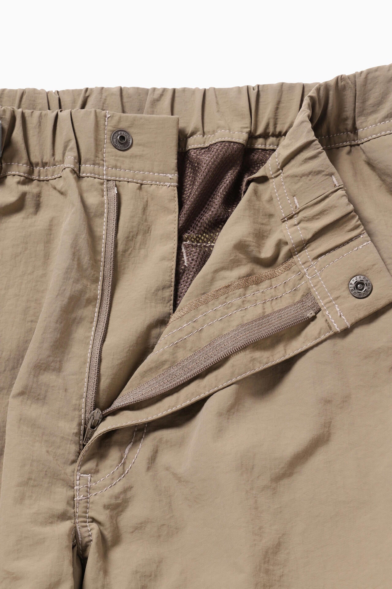 hiking club Ny taffeta hiker short pants | and wander（アンド