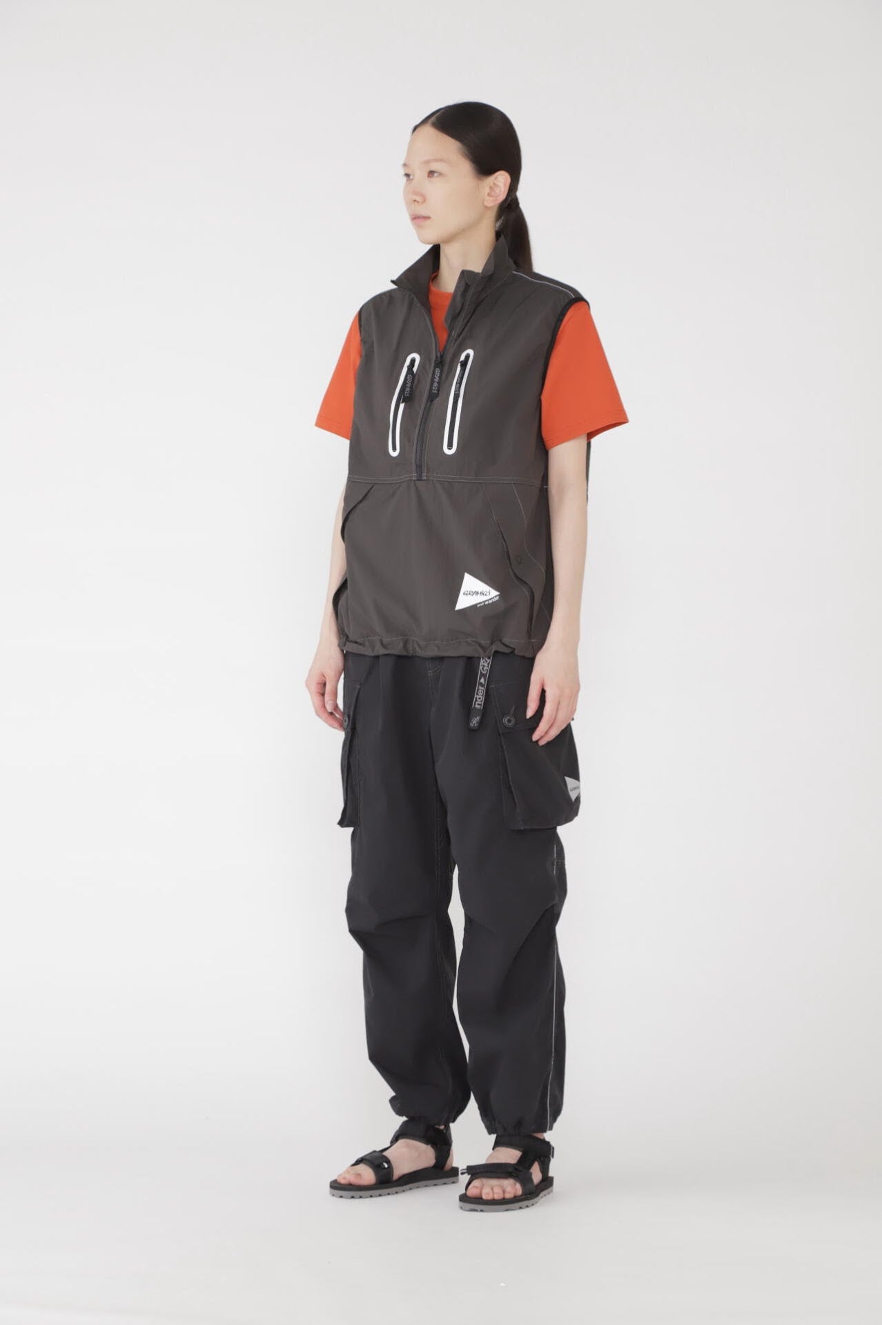 GRAMICCI × and wander military wide pant | and wander（アンド