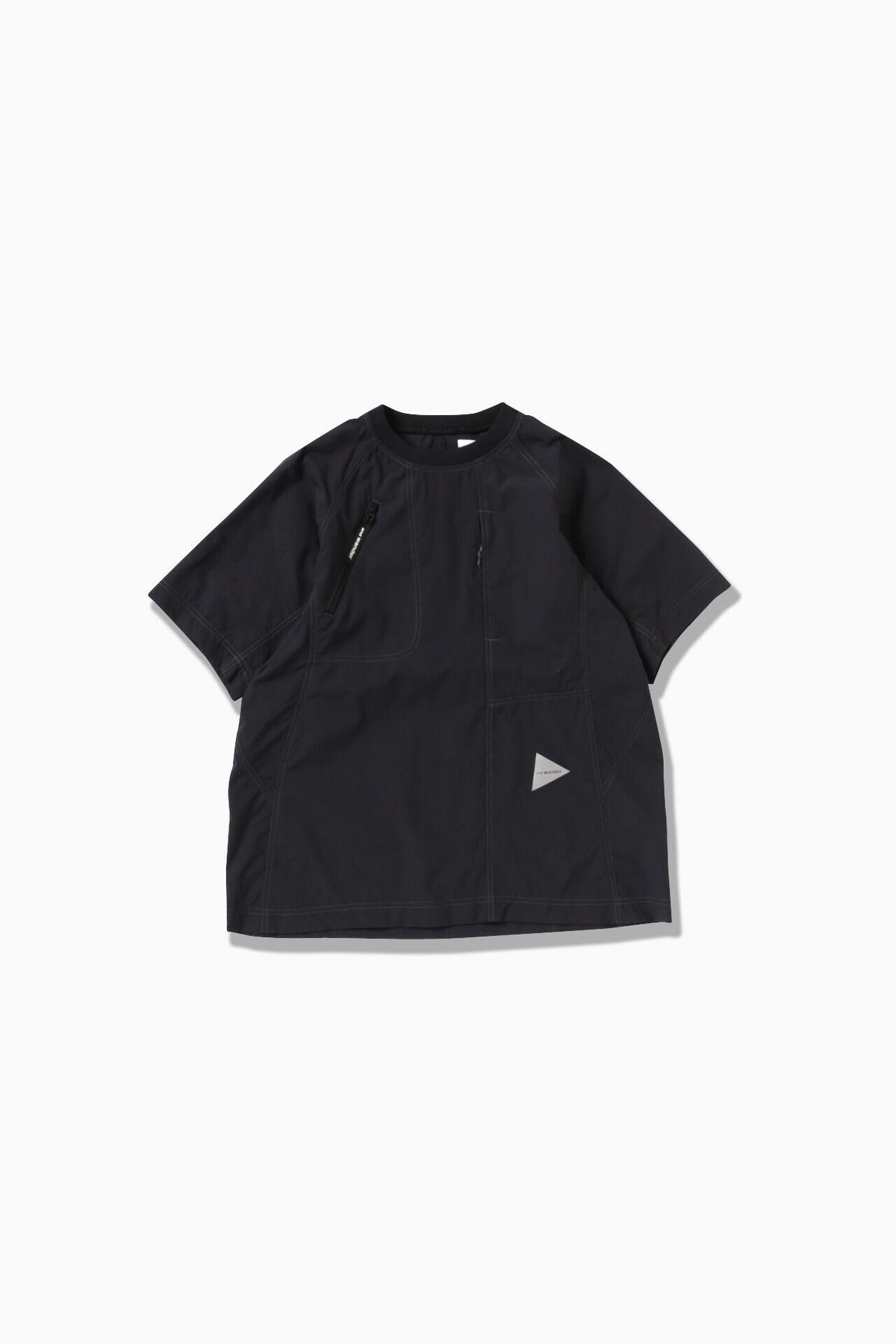 stretch rip pullover | and wander（アンドワンダー） ｜【公式】通販