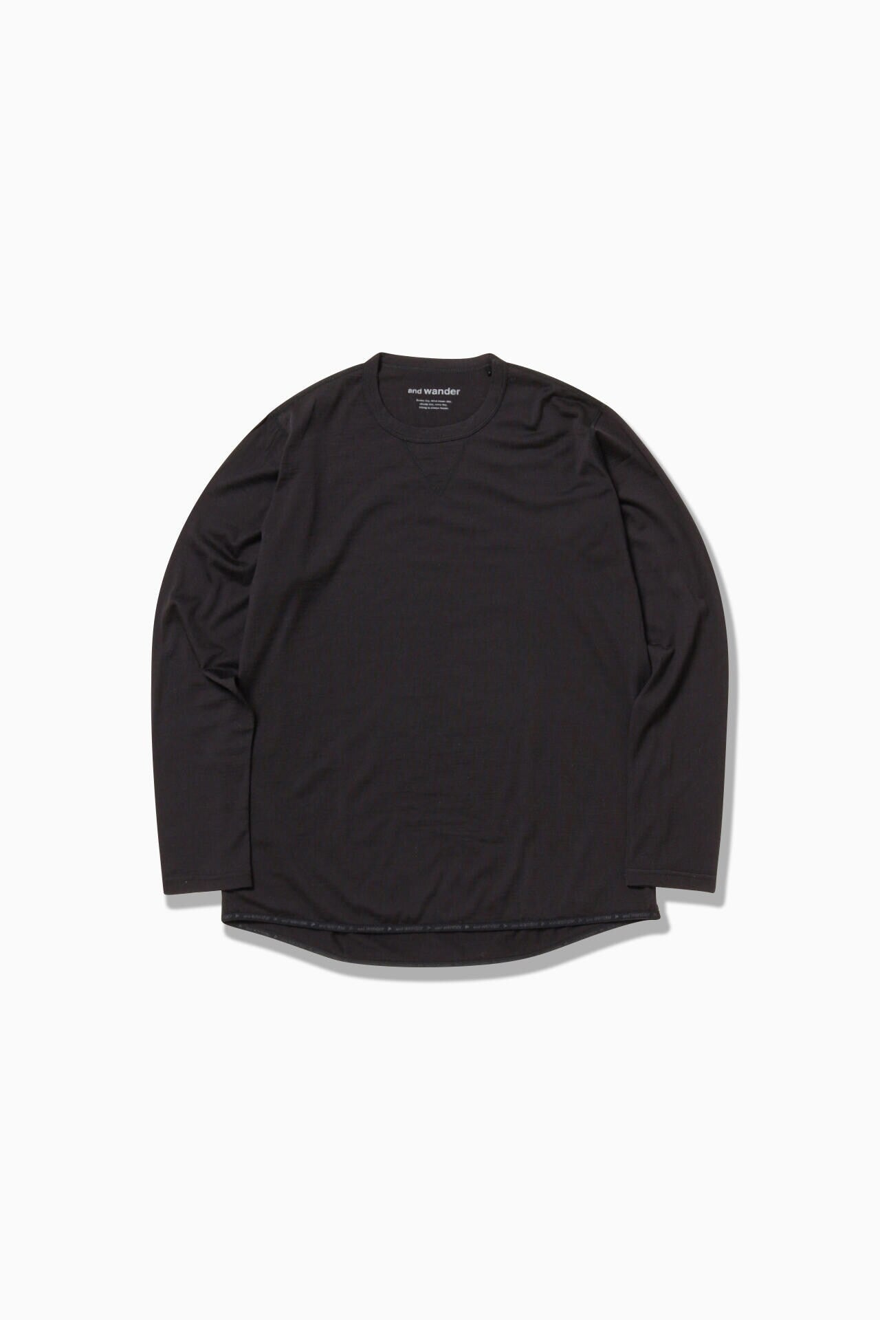 merino base LS T | and wander（アンドワンダー） ｜【公式】通販mix