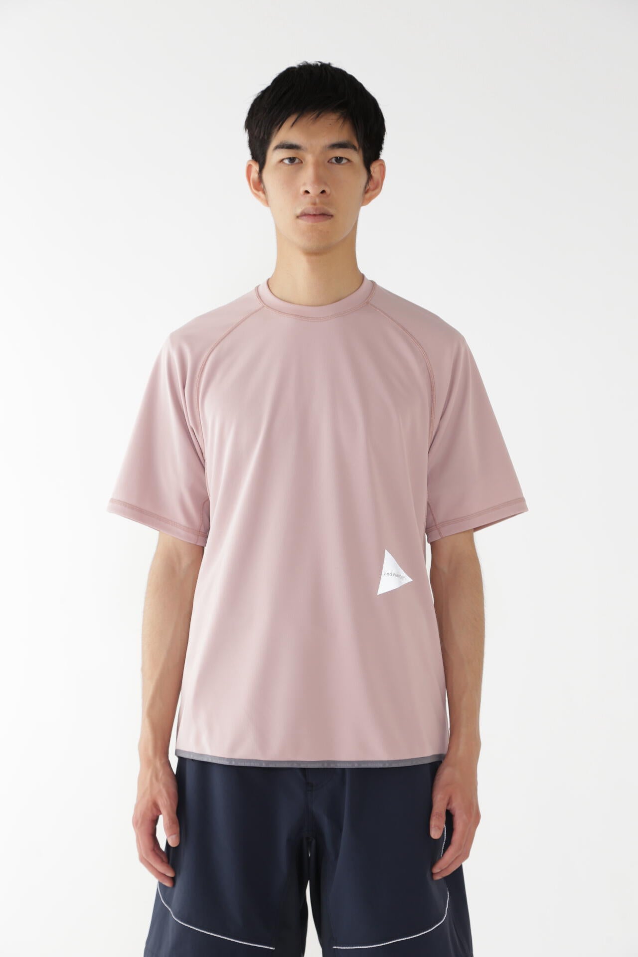 dry jersey raglan SS T | and wander（アンドワンダー） ｜【公式