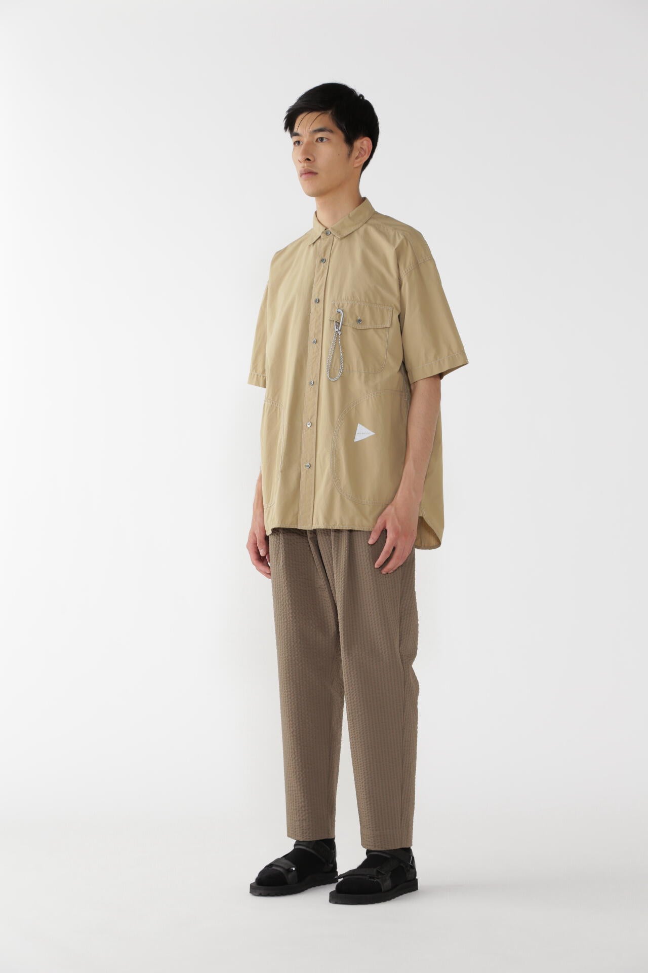 dry soft seersucker  pants