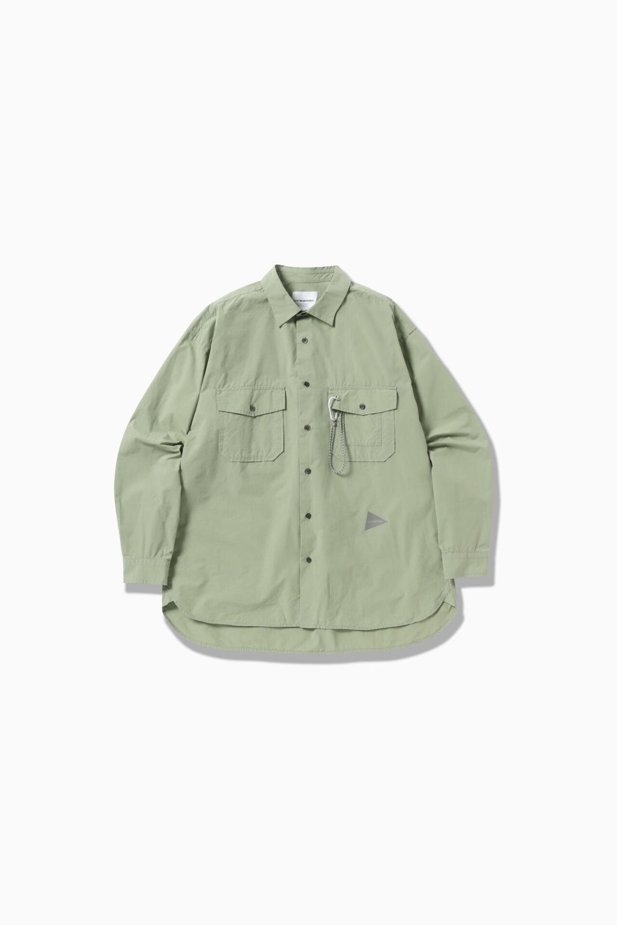 CORDURA typewriter LS shirt | and wander（アンドワンダー 