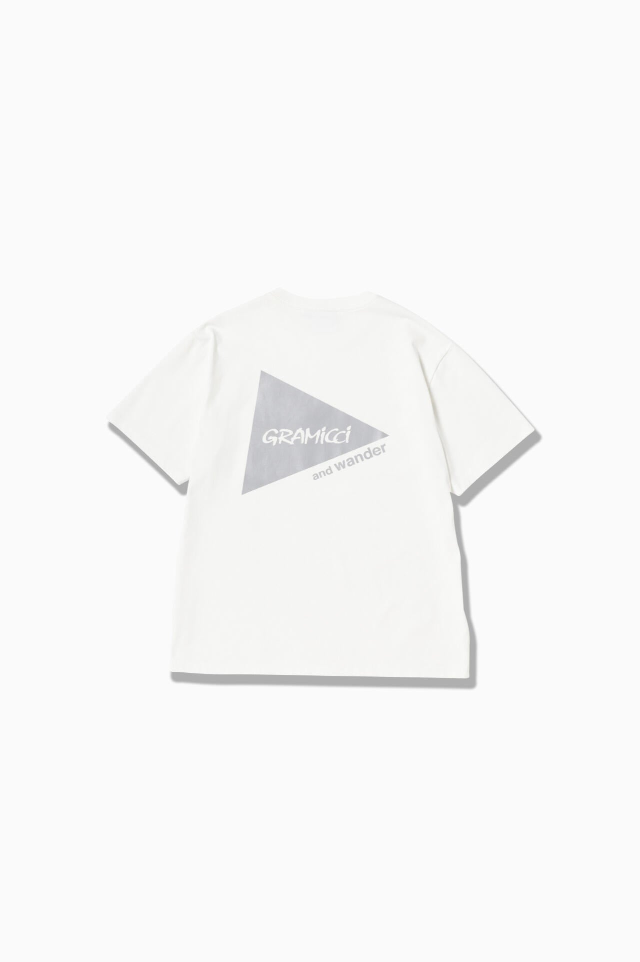 GRAMICCI × and wander backprint tee | and wander（アンドワンダー