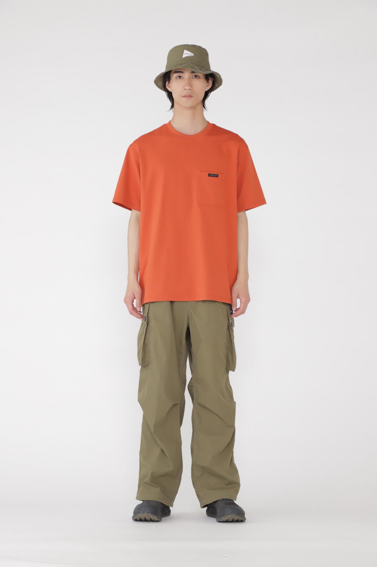 GRAMICCI × and wander backprint tee | and wander（アンドワンダー