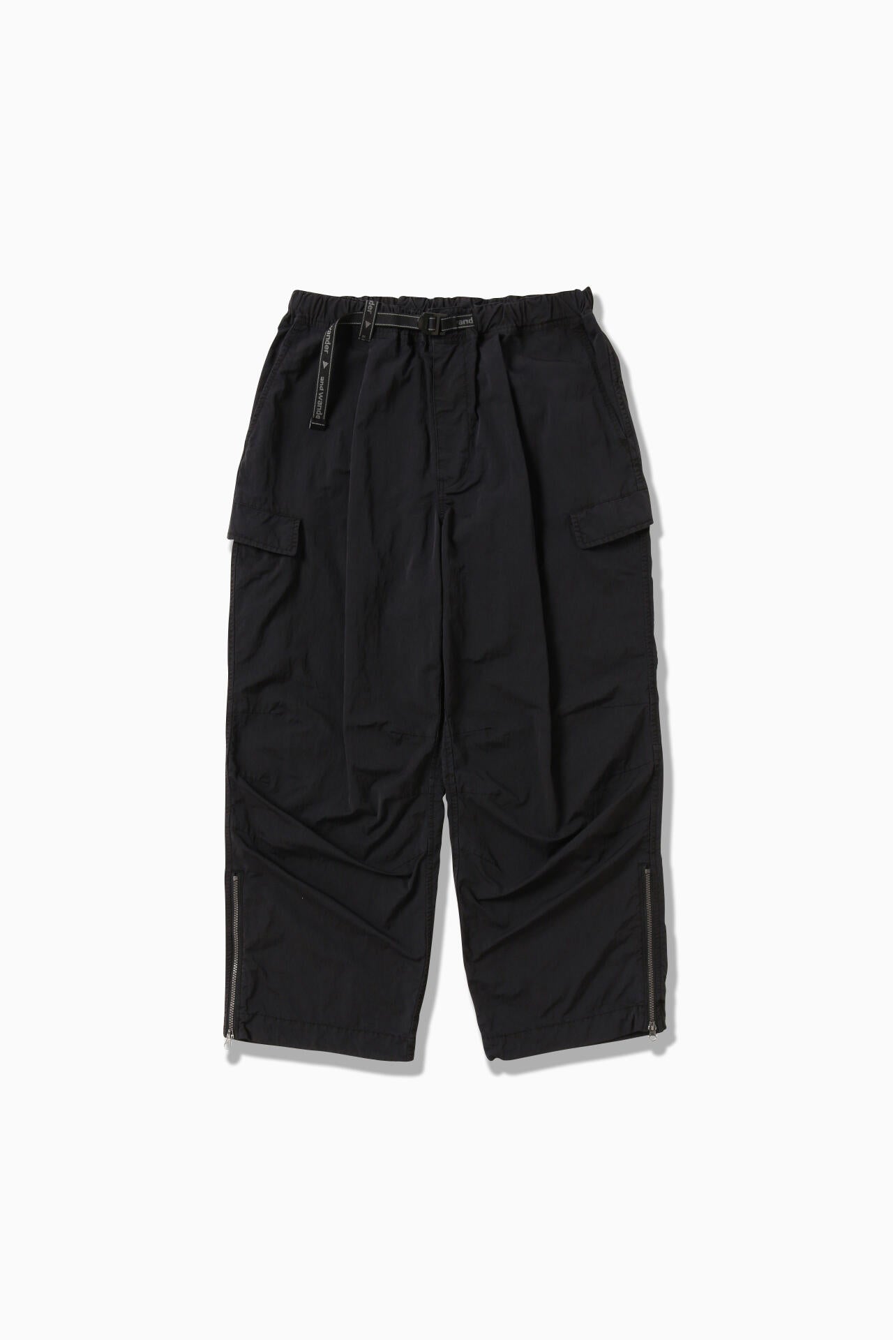 ROA x and wander garment dye nylon pants | and wander（アンド
