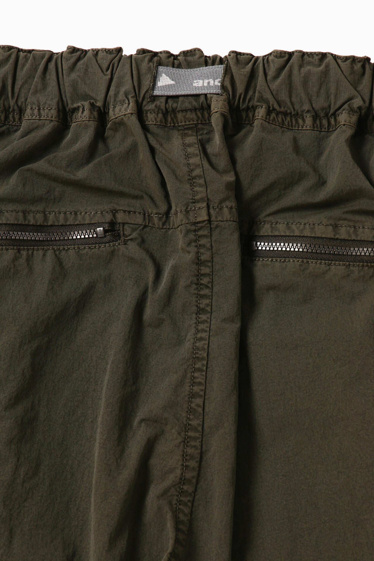 ROA x and wander garment dye nylon pants | and wander（アンド