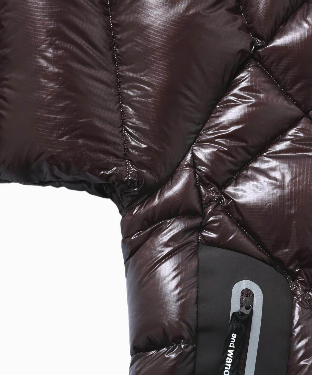 diamond stitch down hoodie 2