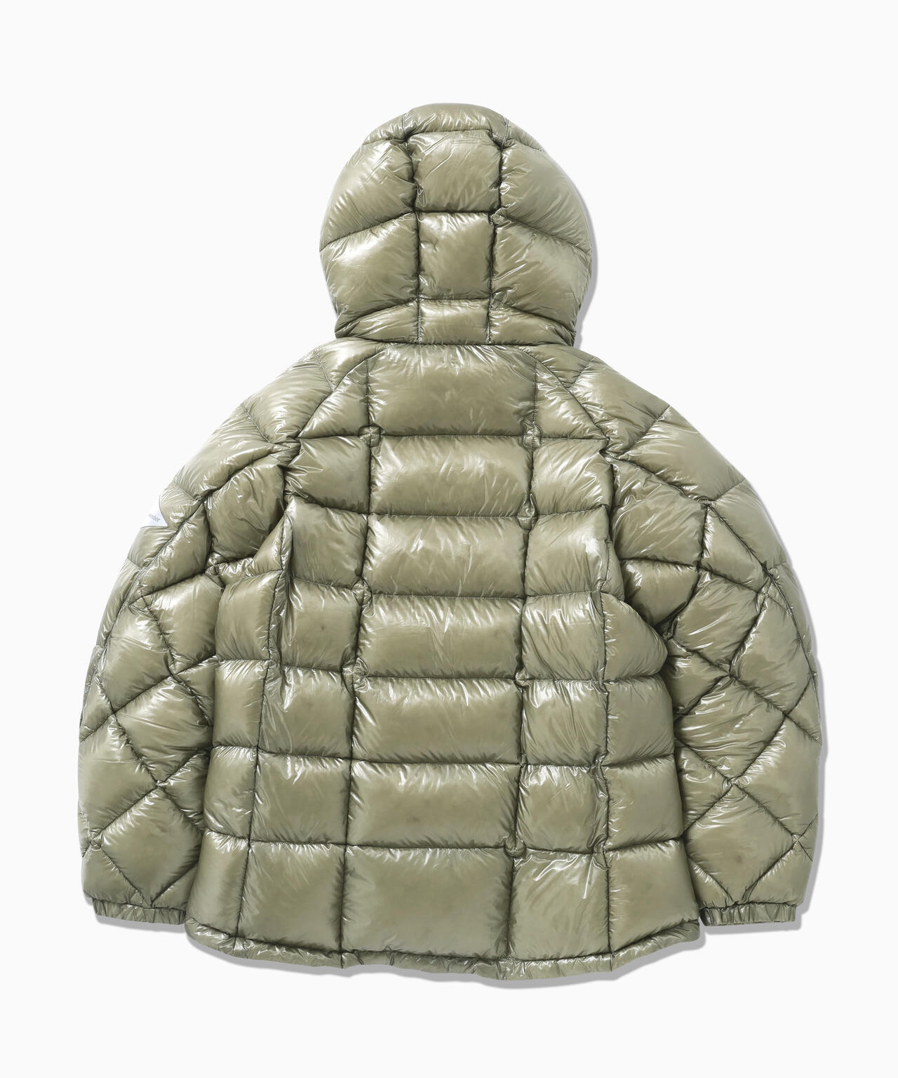 diamond stitch down hoodie 2 | and wander（アンドワンダー