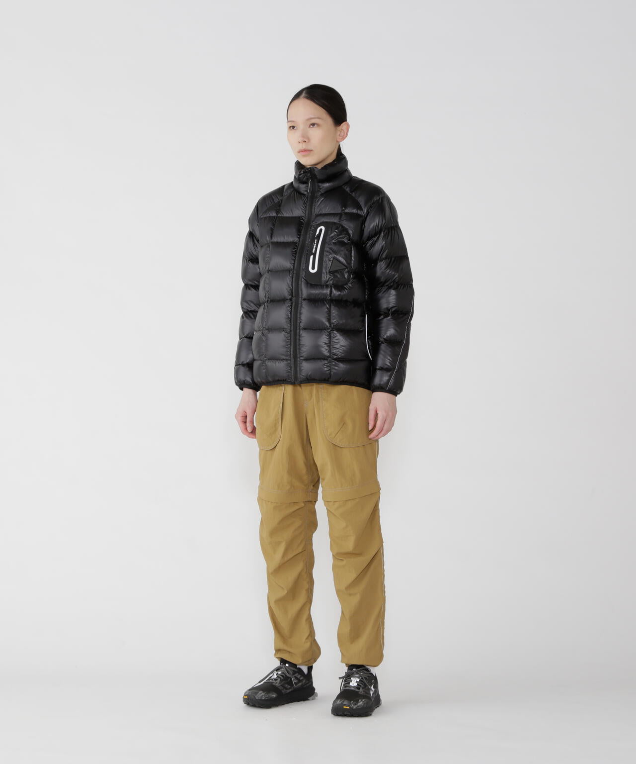 and wander　ダウン diamond stitch down jacket 2 | and wander（アンドワンダー