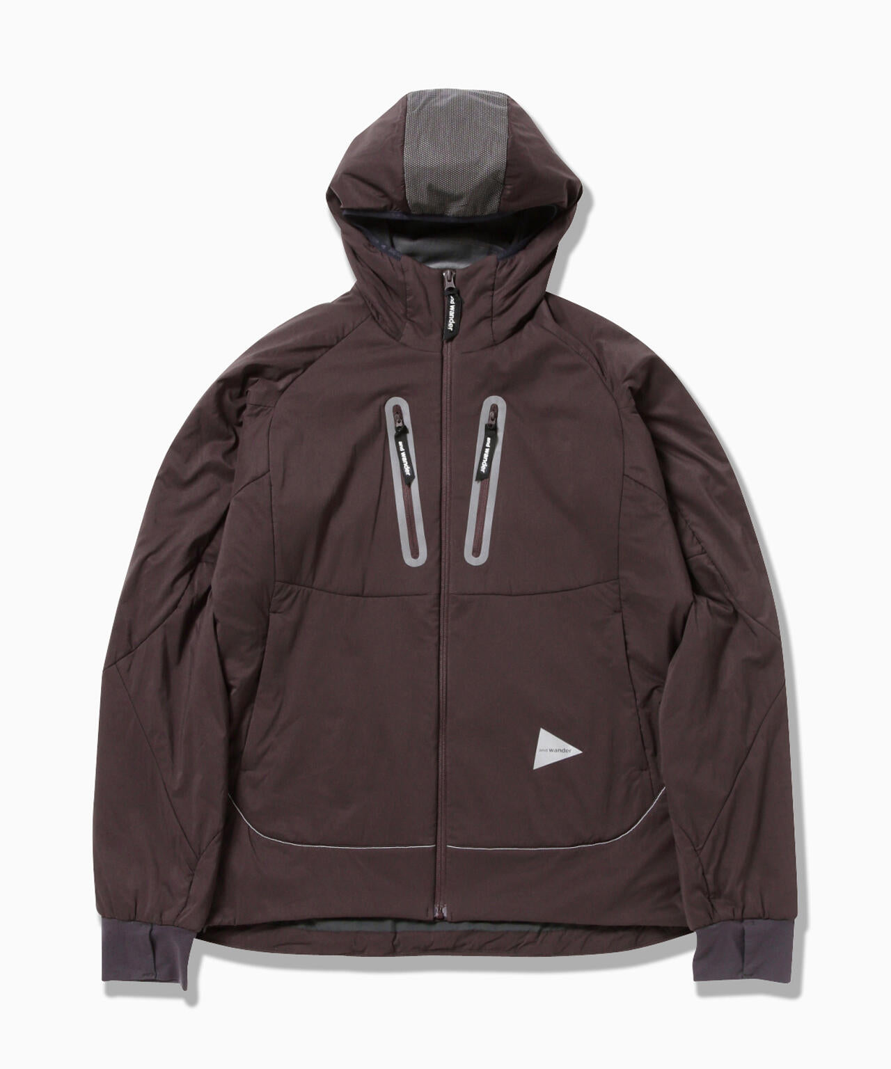 alpha AIR hoodie | and wander（アンドワンダー） ｜【公式】通販mix