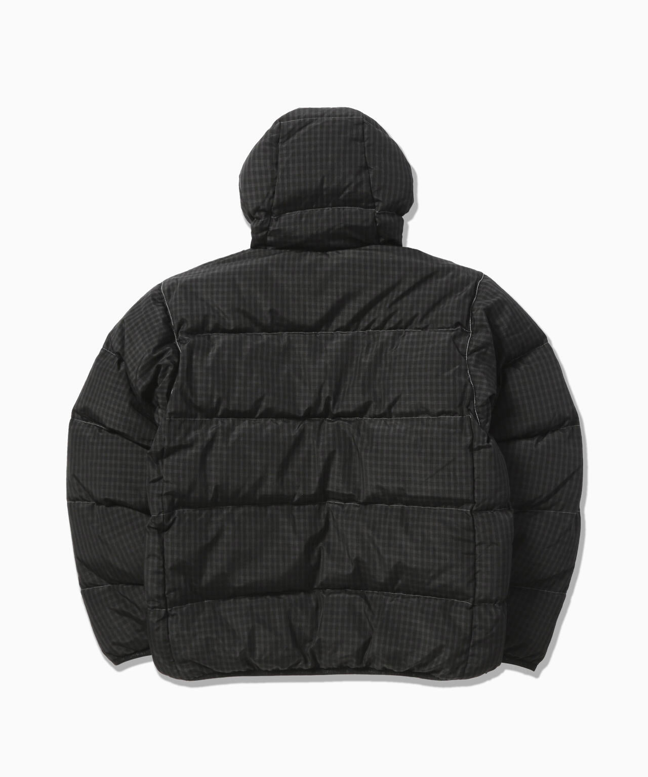 GRAMICCI × and wander wool check down jacket