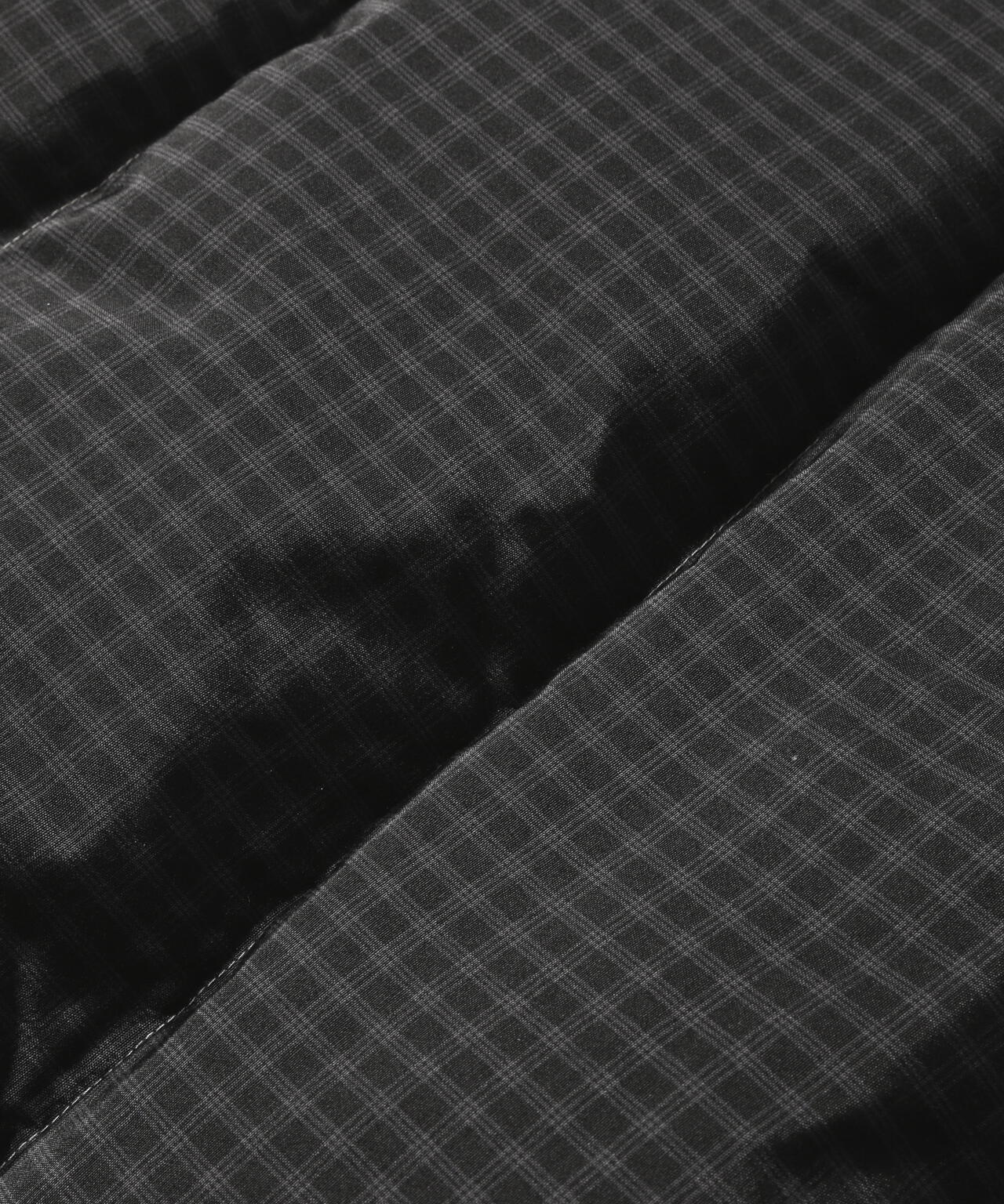 GRAMICCI × and wander wool check down jacket