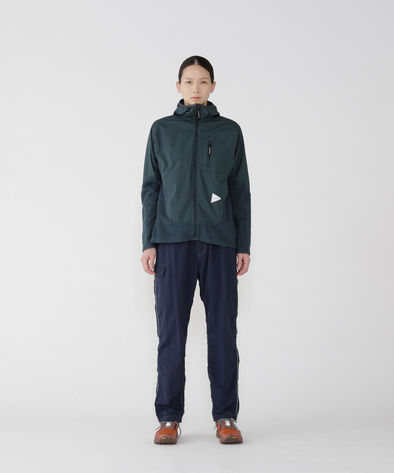 alpha direct f/z hoodie | and wander（アンドワンダー） ｜【公式