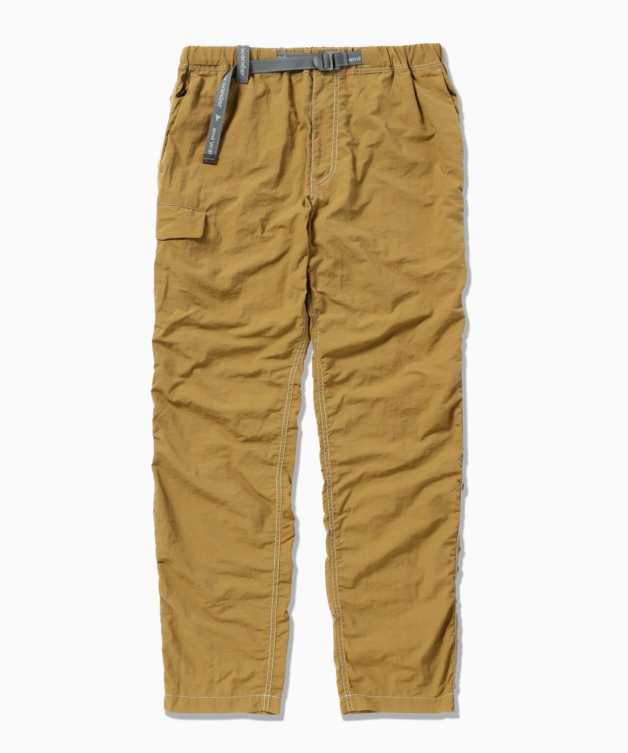 NY taffeta hiker pants | and wander（アンドワンダー） ｜【公式