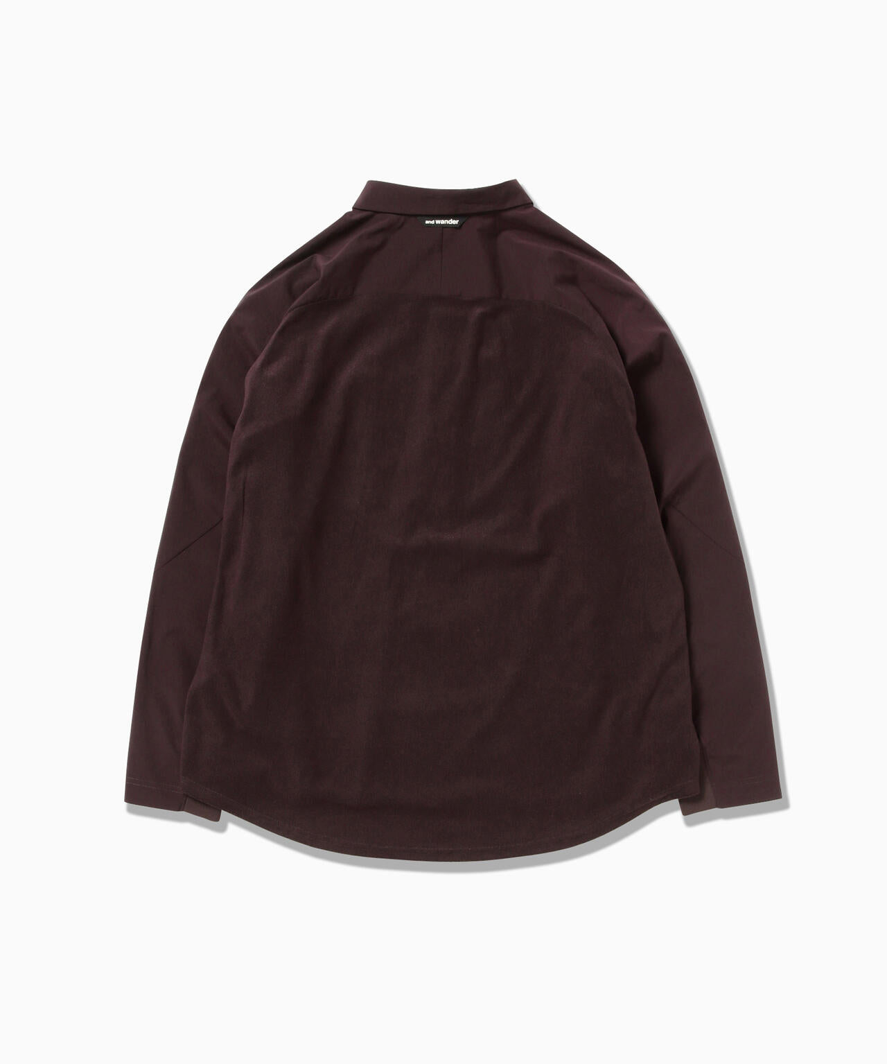 fleece base LS shirt | and wander(アンドワンダー) |【公式 fleece base LS shirt | and wander(アンドワンダー) |【公式