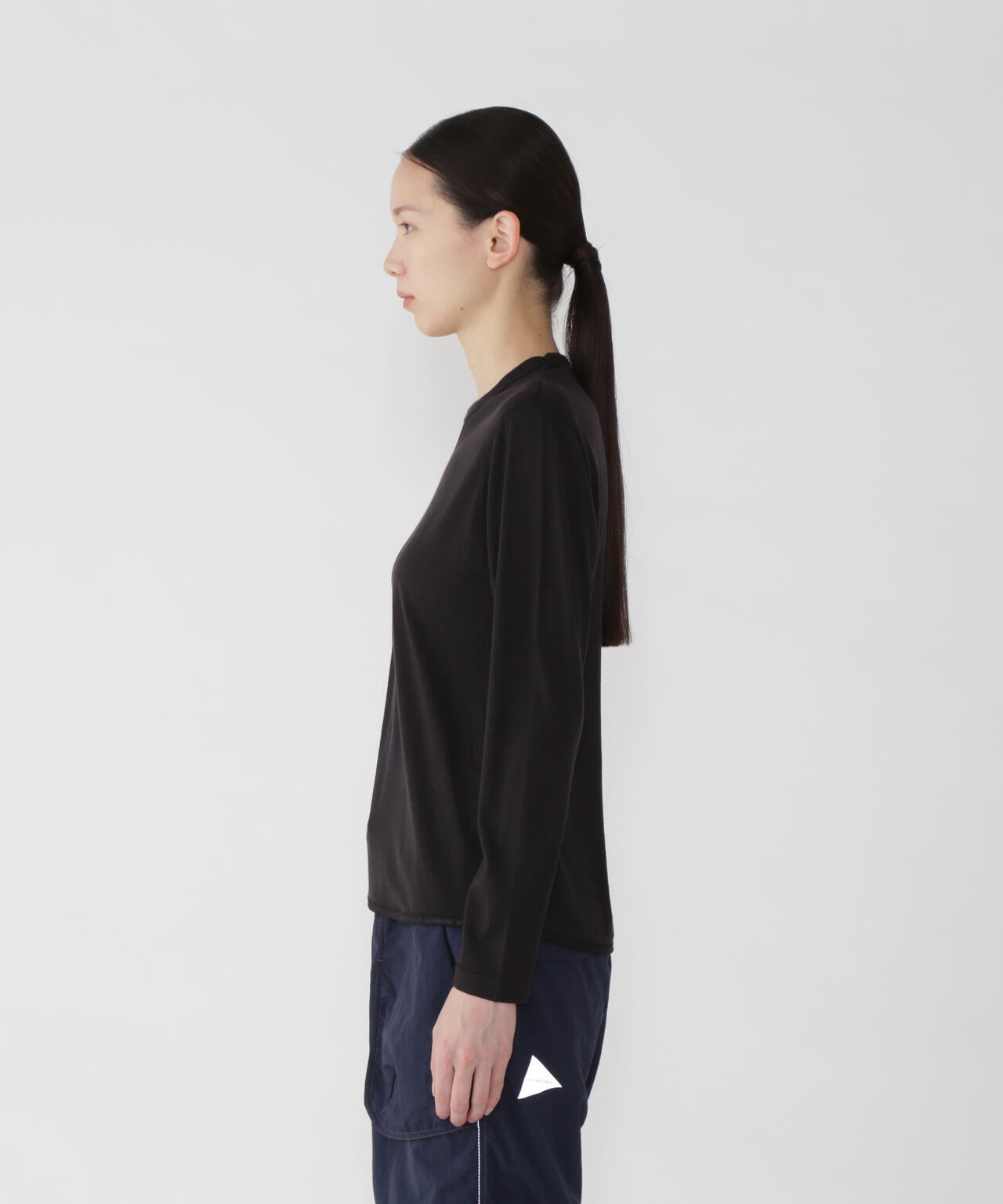 merino base LS T | and wander（アンドワンダー） ｜【公式】通販mix