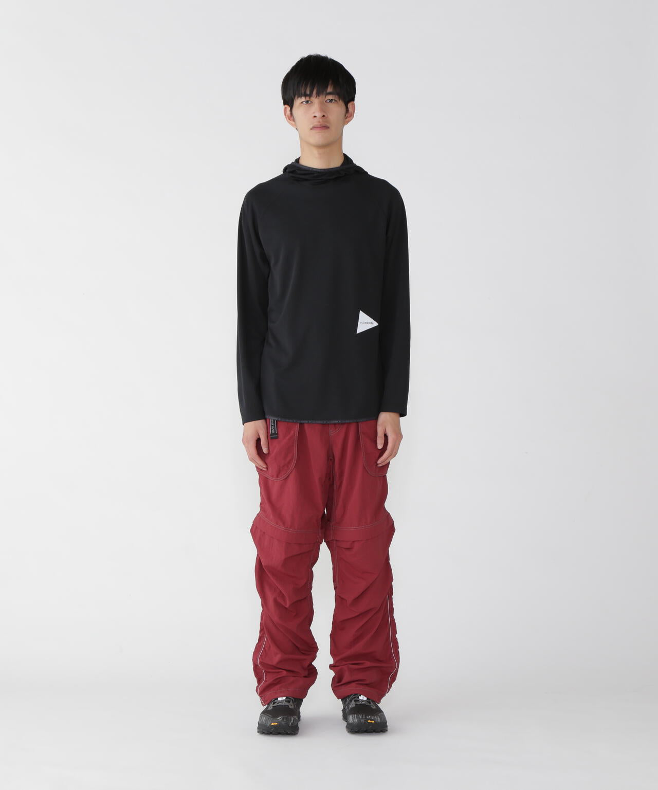 dry jersey LS hoodie | and wander（アンドワンダー） ｜【公式】通販