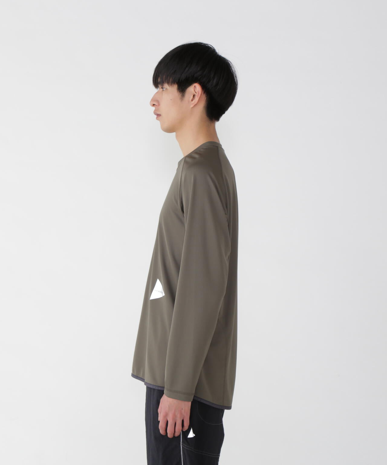 dry jersey raglan LS T | and wander（アンドワンダー） ｜【公式