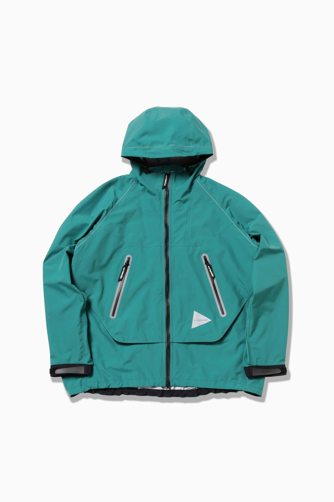 loose fitting rain jacket | and wander（アンドワンダー） ｜【公式