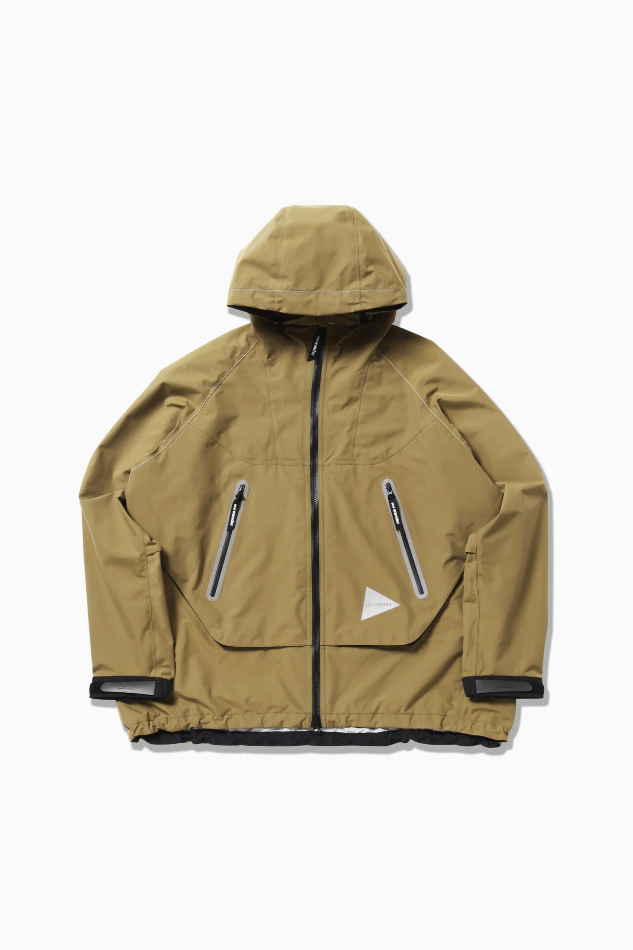 loose fitting rain jacket | and wander（アンドワンダー） ｜【公式
