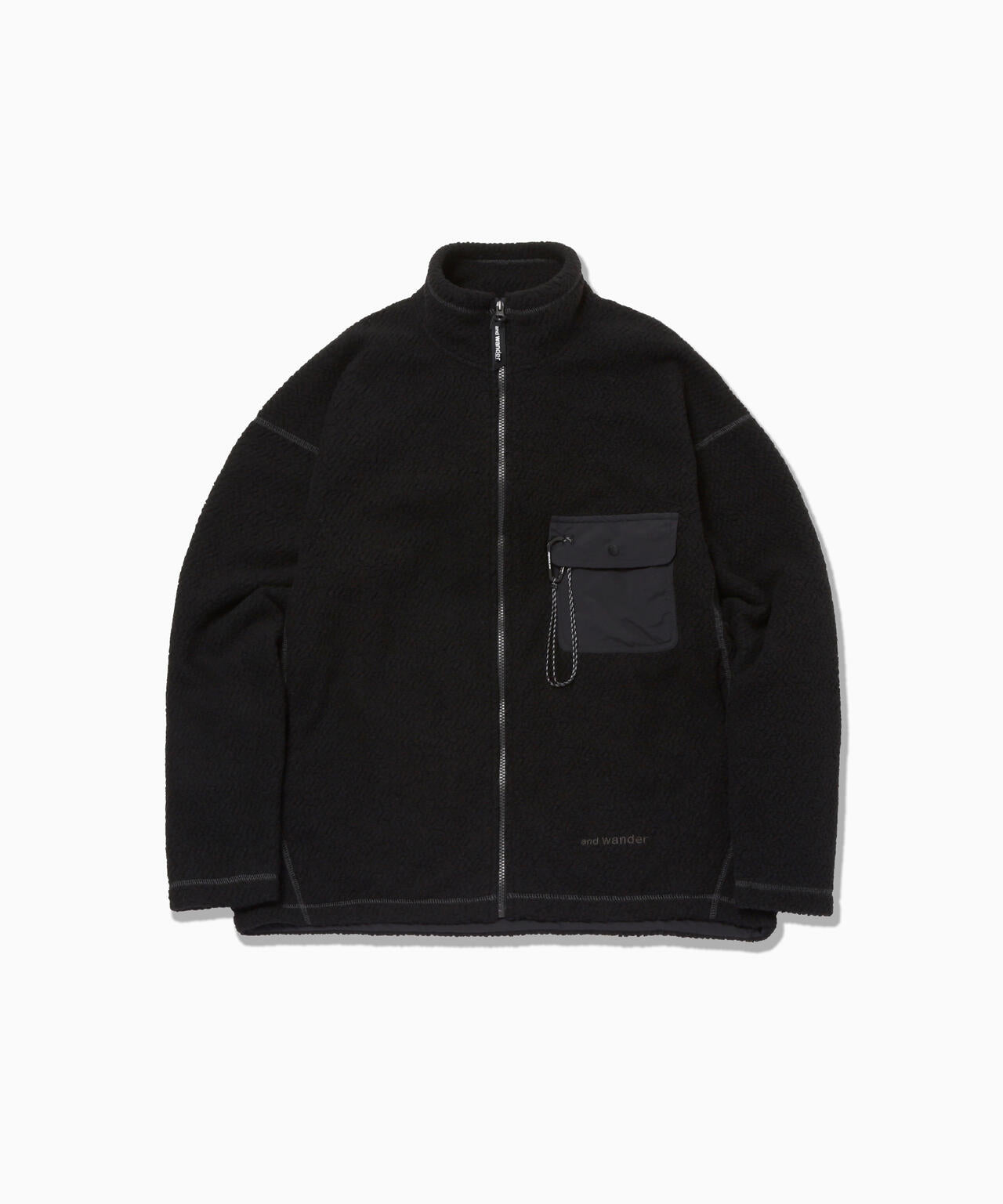 re wool JQ stand zip | and wander（アンドワンダー） ｜【公式】通販