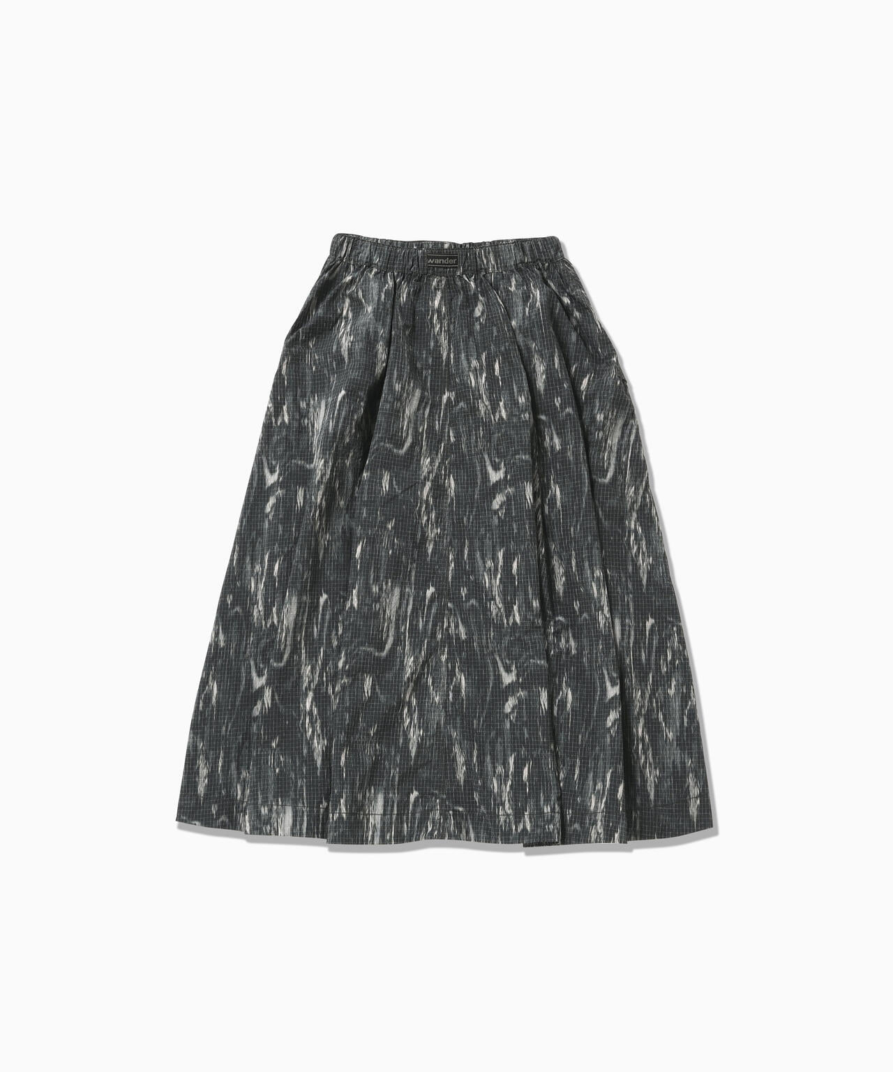 printed ripstop cargo skirt(W)