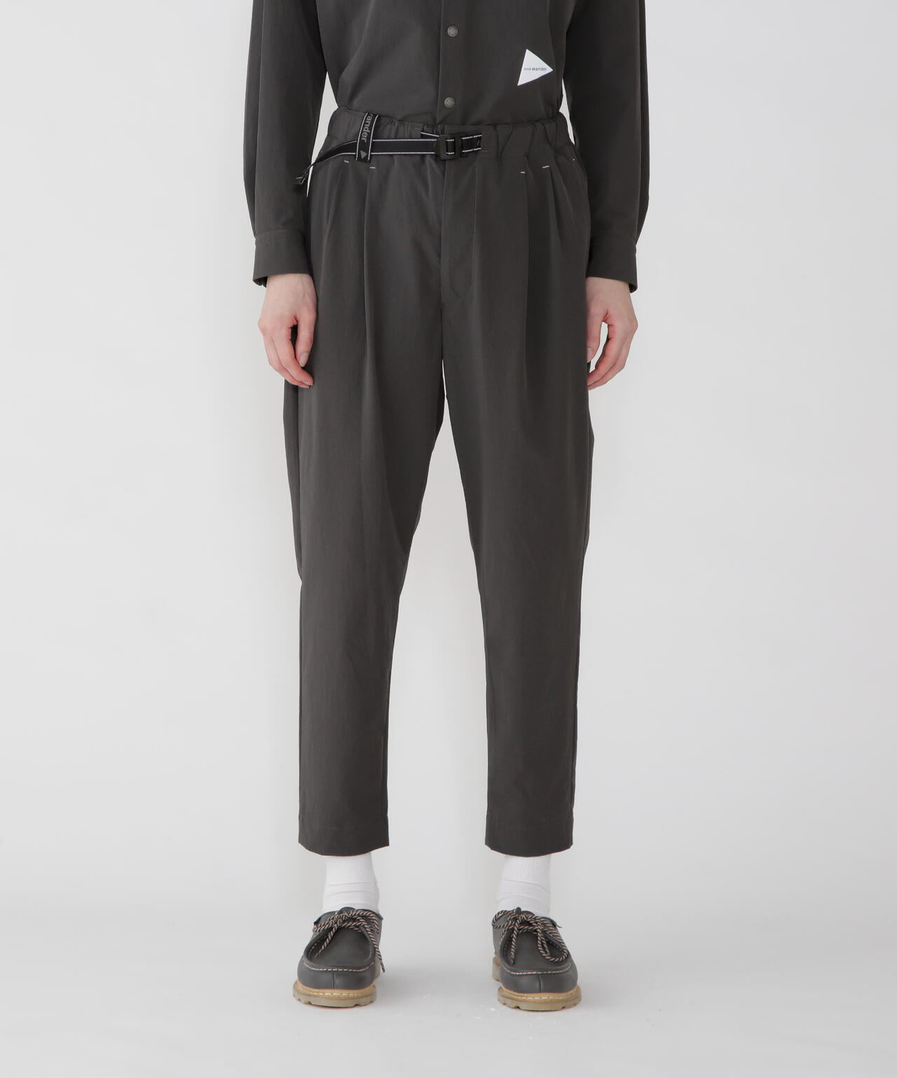 light w cloth pants | and wander（アンドワンダー） ｜【公式】通販