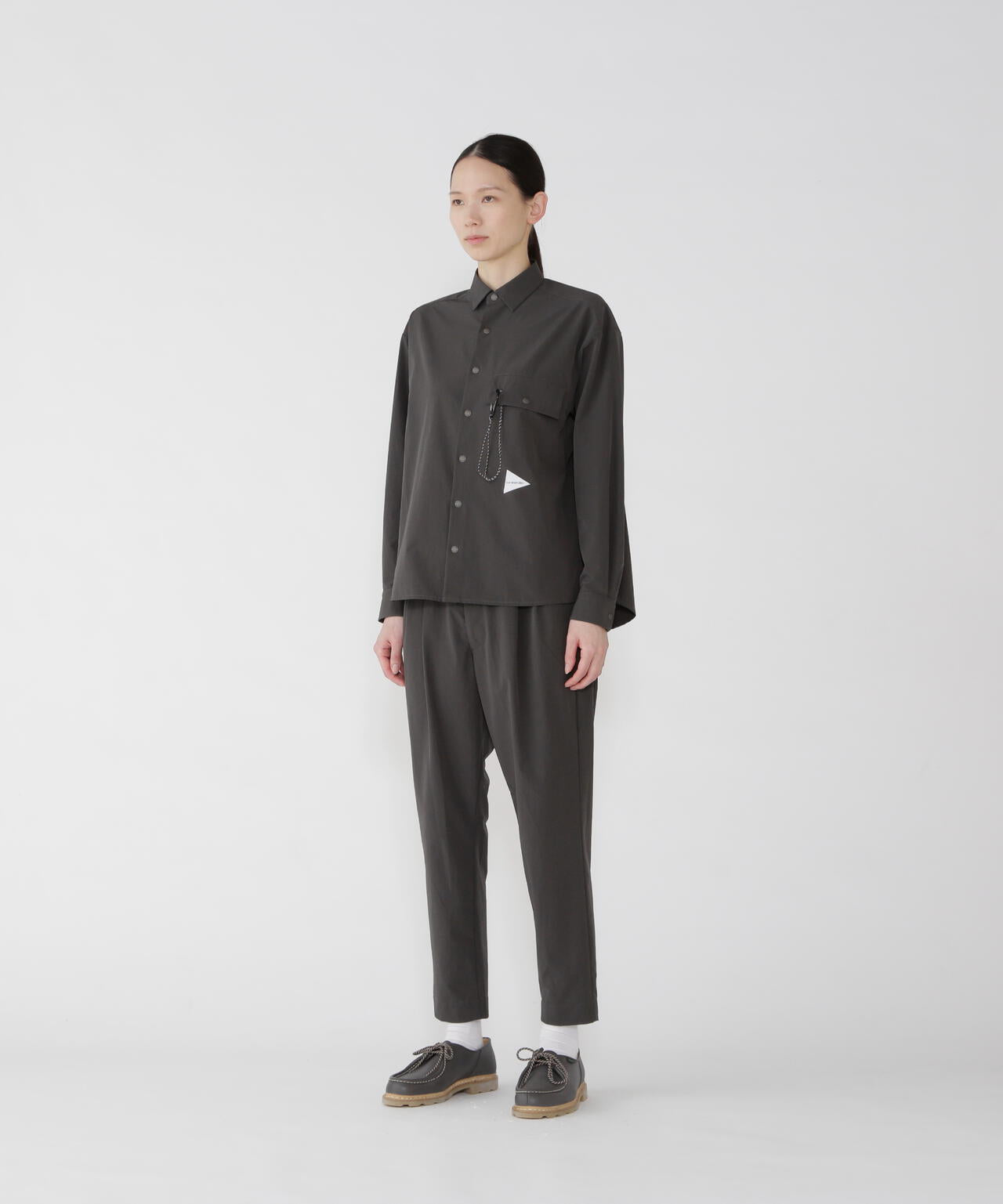 light w cloth pants | and wander（アンドワンダー） ｜【公式】通販