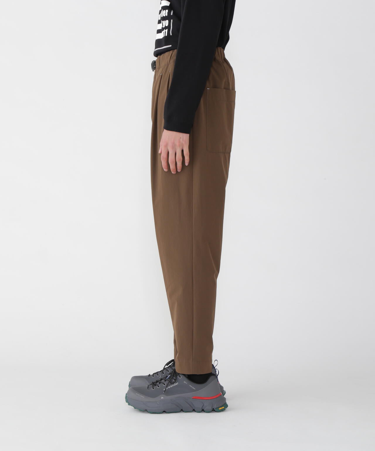 light w cloth pants | and wander（アンドワンダー） ｜【公式】通販