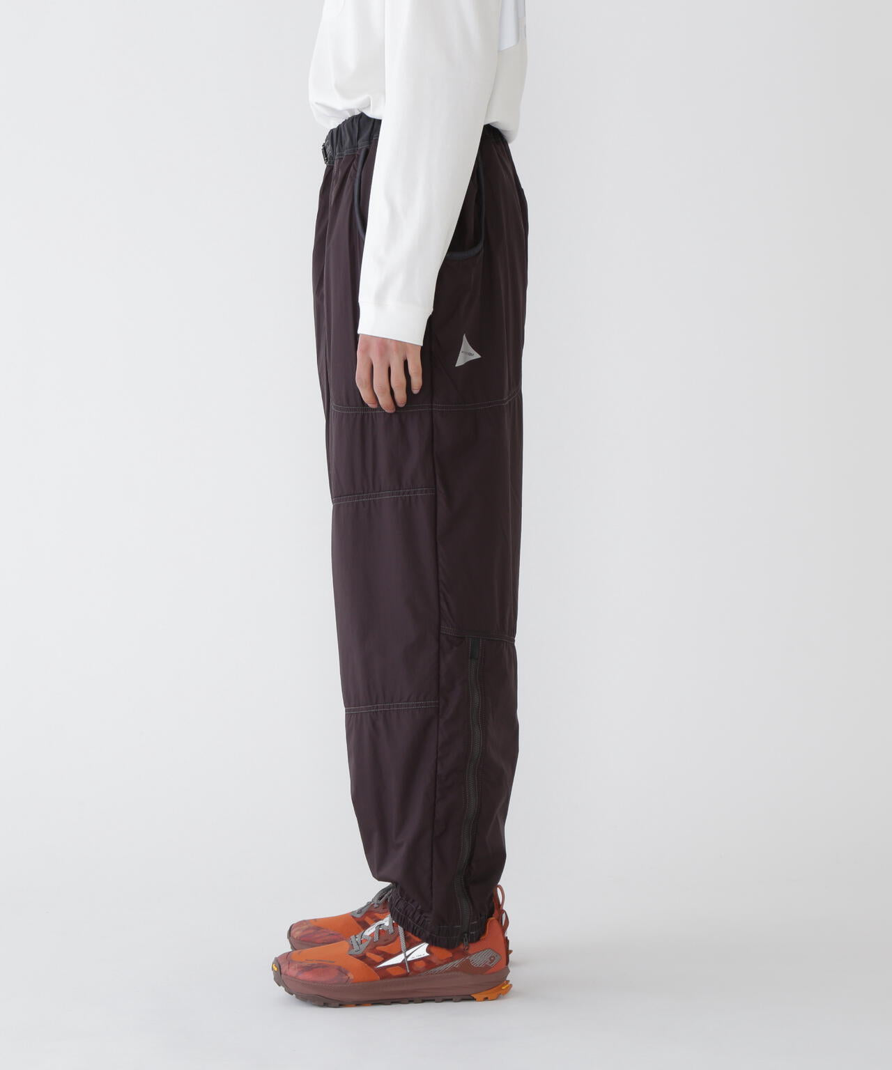 Octa fluffy pants | and wander（アンドワンダー） ｜【公式】通販mix