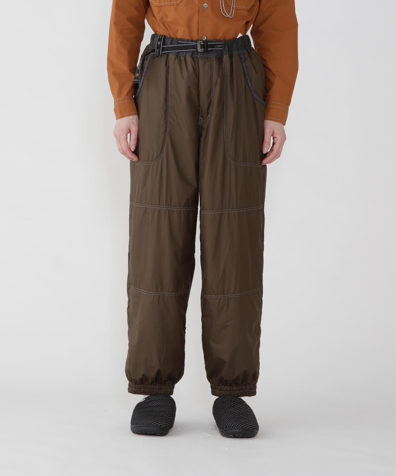 and wander アンドワンダー オクタフラッフィーパンツ ユニセックス 5744282153 インサレーションパンツ 2024 秋冬