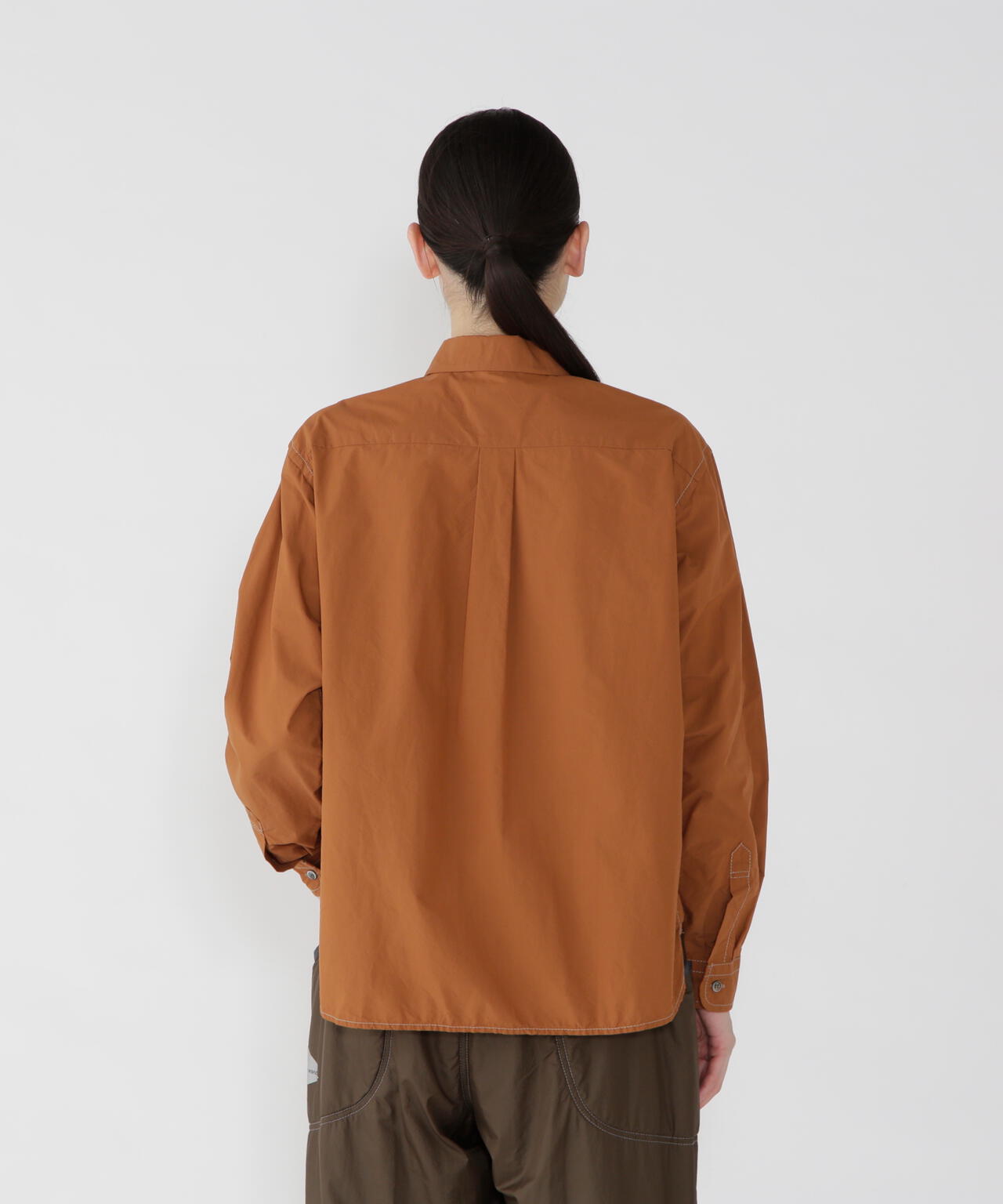CORDURA typewriter LS shirt | and wander（アンドワンダー