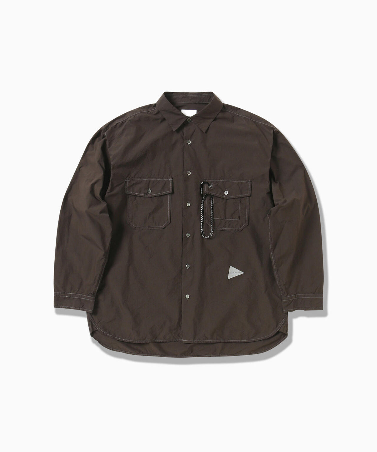 CORDURA typewriter LS shirt | and wander（アンドワンダー 