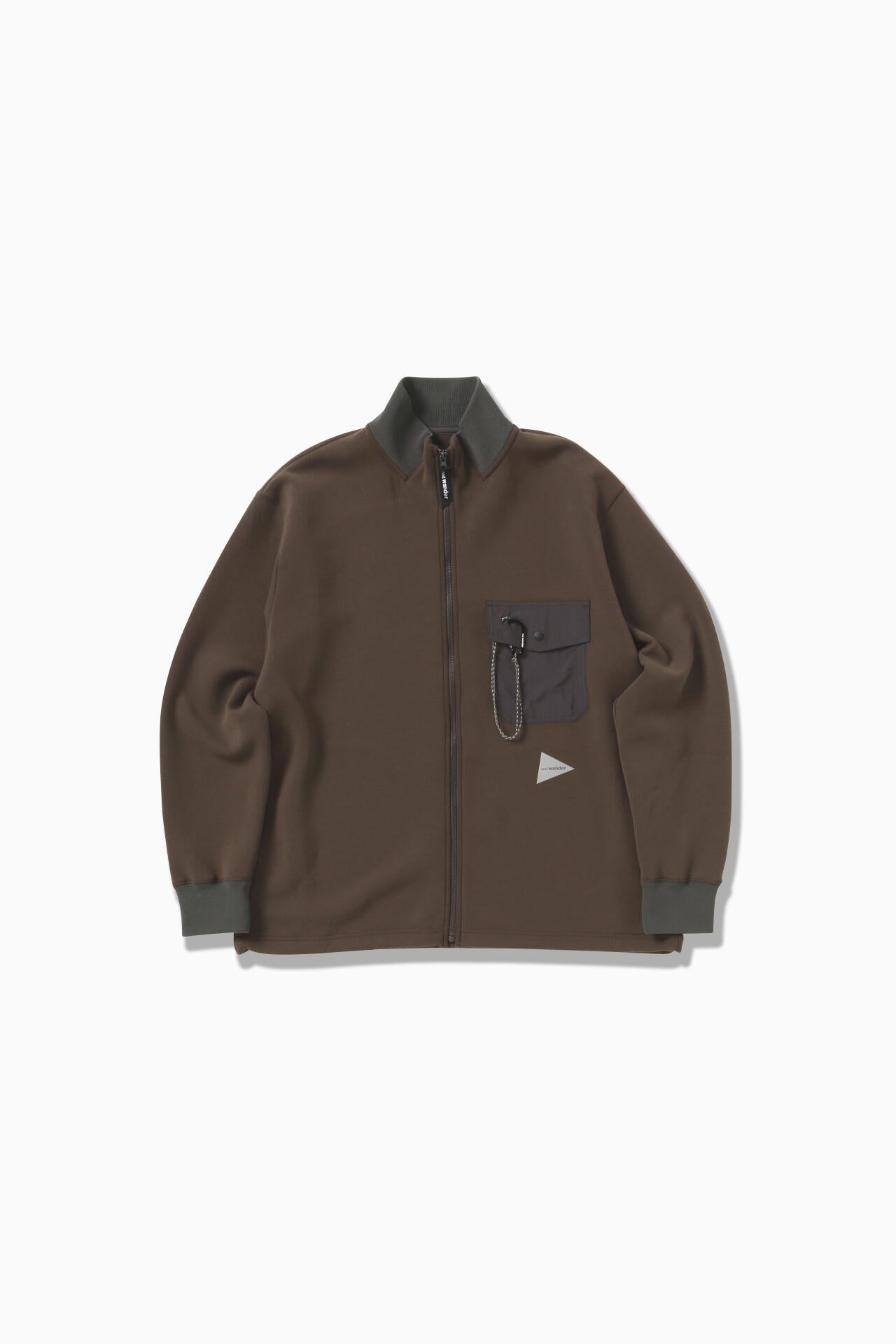 airy warm full zip | and wander（アンドワンダー） ｜【公式】通販