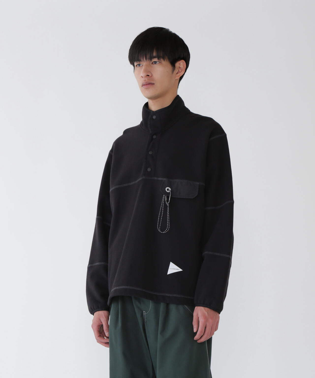 sweat pullover | and wander（アンドワンダー） ｜【公式】通販