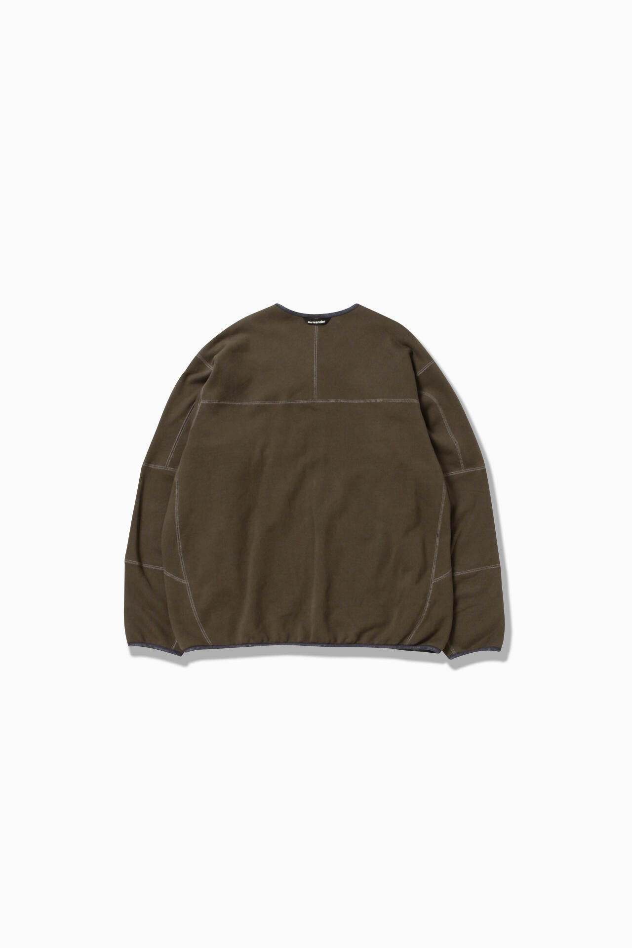 sweat cardigan | and wander（アンドワンダー） ｜【公式】通販