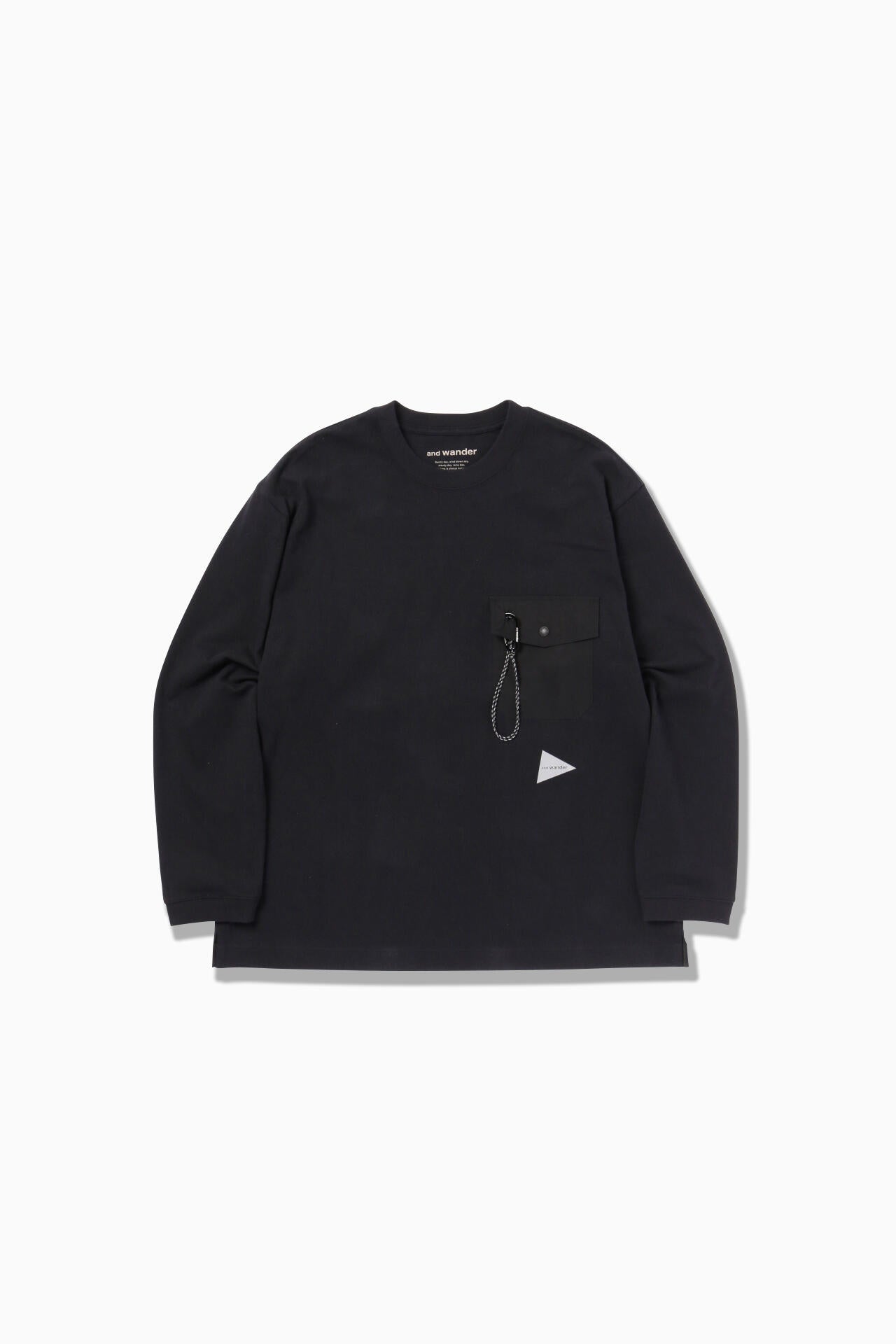 heavy cotton pocket LS T