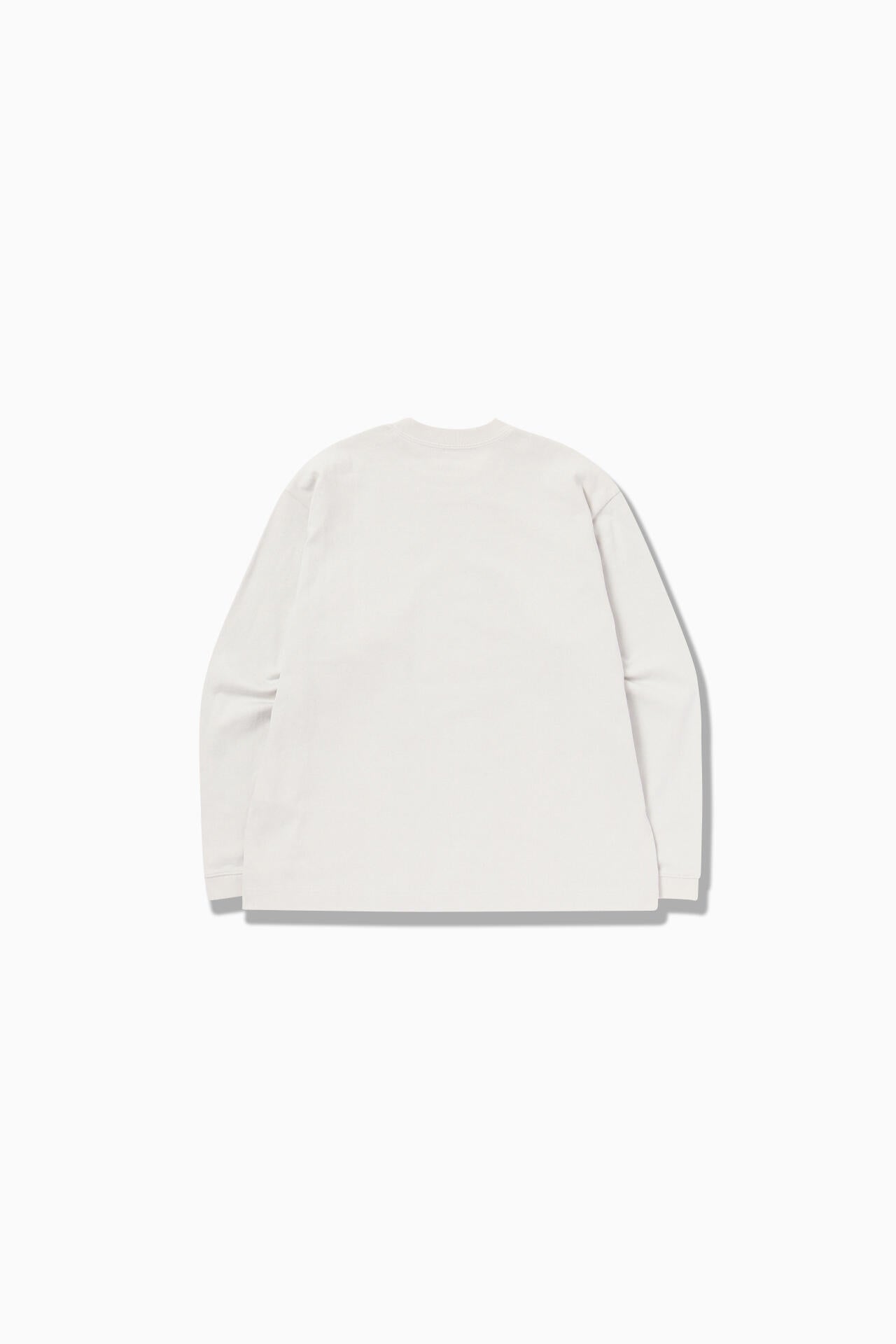 heavy cotton pocket LS T