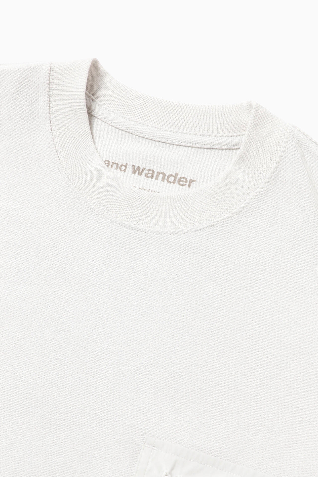 heavy cotton pocket LS T