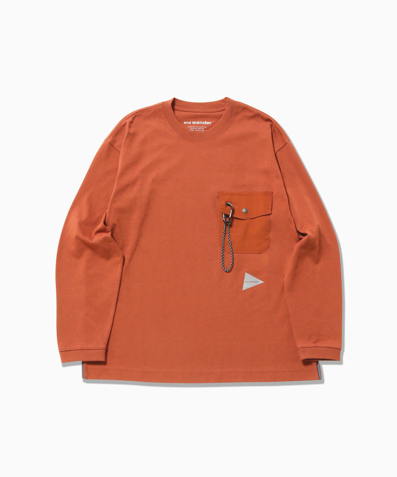 heavy cotton pocket LS T