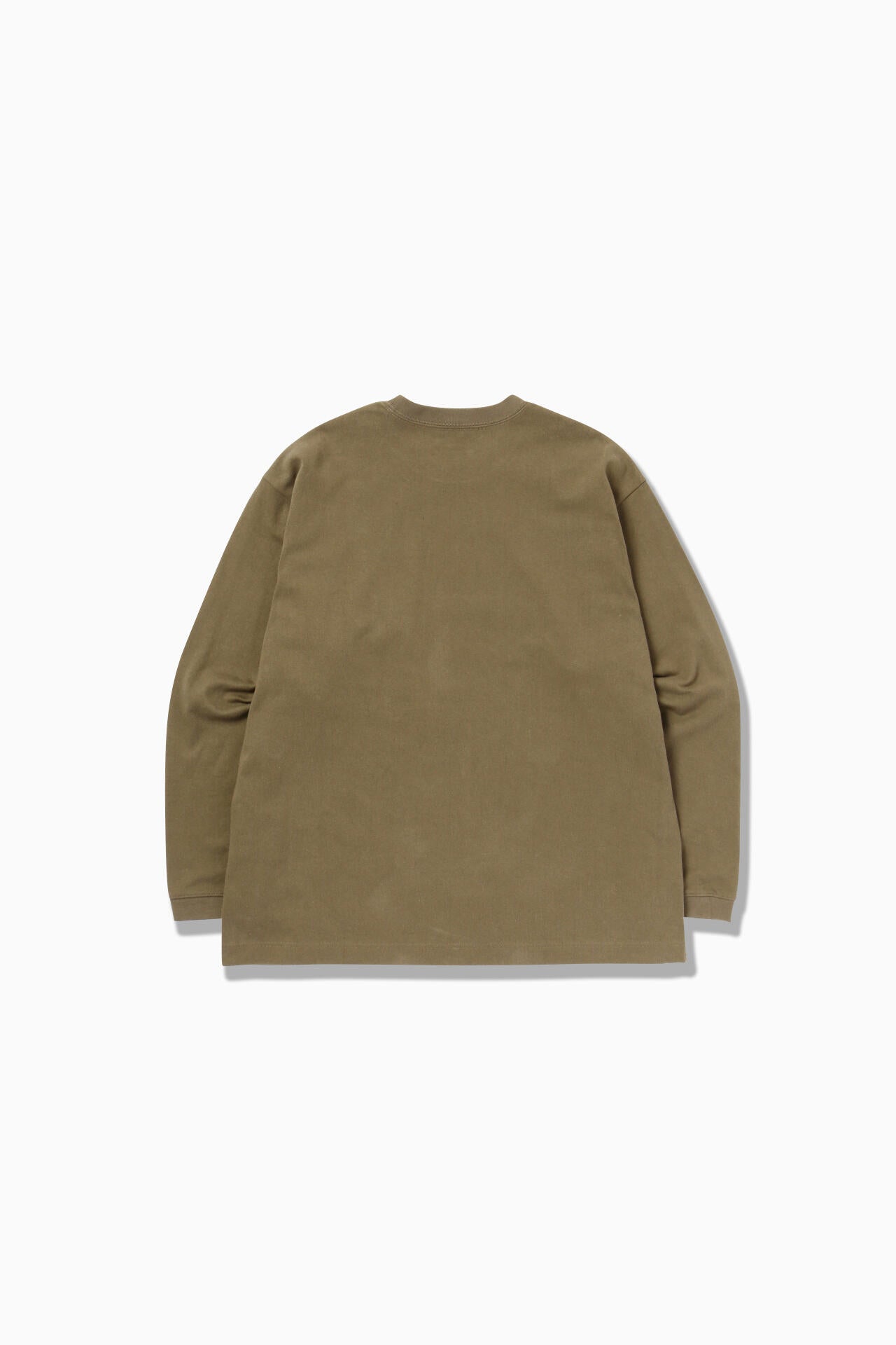 heavy cotton pocket LS T
