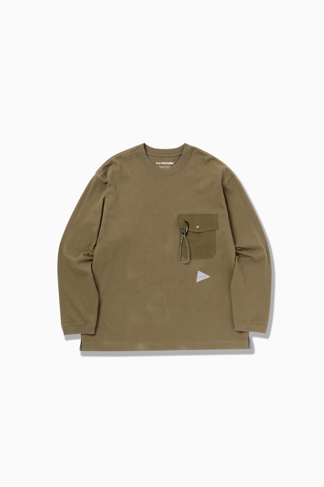 heavy cotton pocket LS T