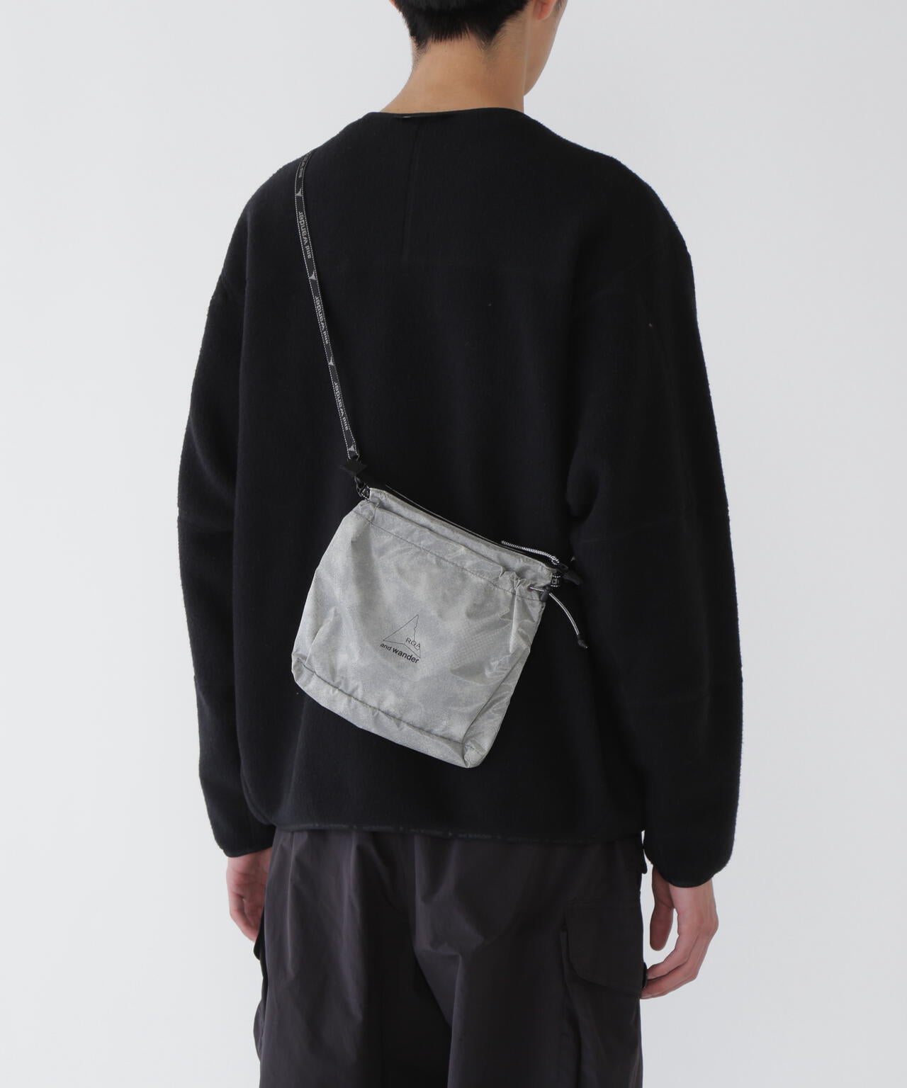 ROA x and wander  sil printed sacoche