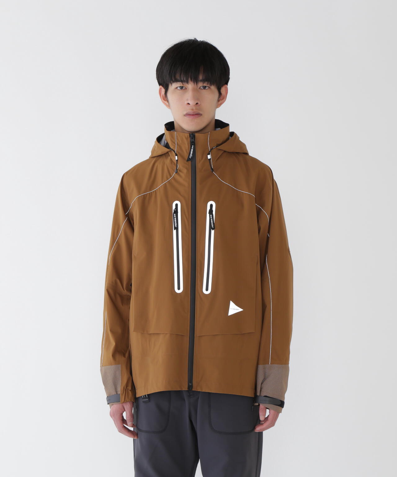 PERTEX SHIELD rain jacket | and wander（アンドワンダー