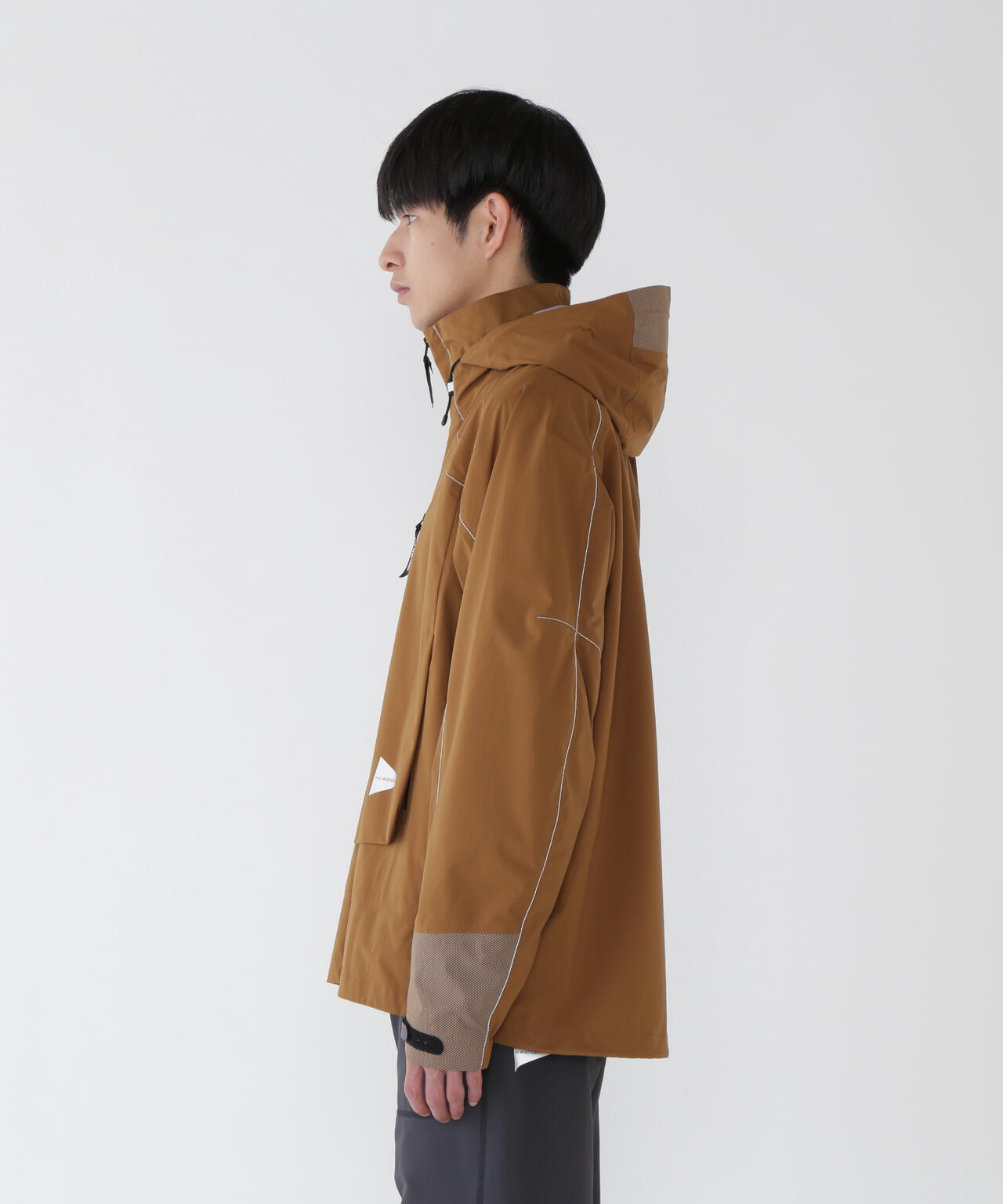 PERTEX SHIELD rain jacket | and wander（アンドワンダー） ｜【公式