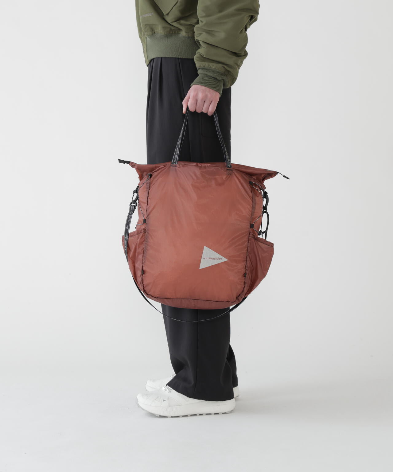 sil tote bag | CORDURA ナイロン 25L パッカブル トートバッグ | and