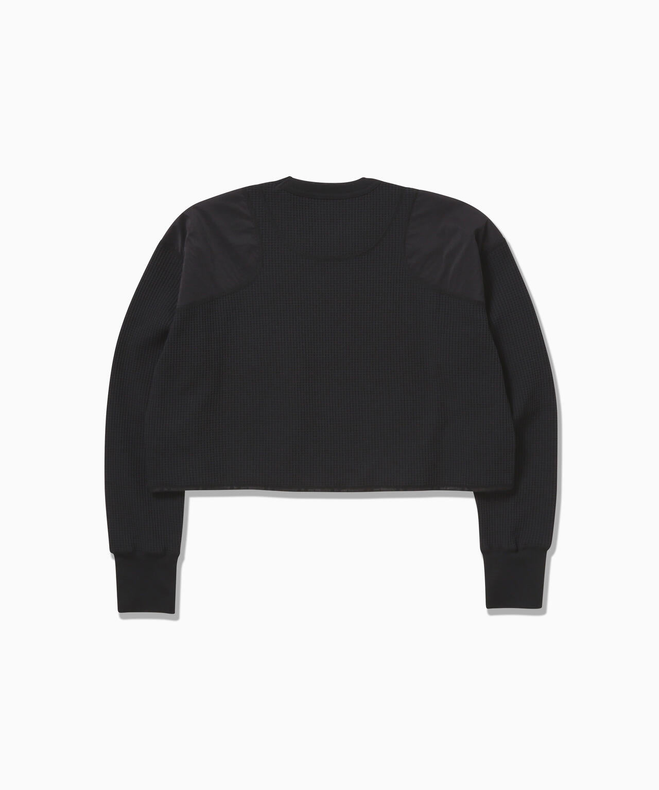 PE waffle short length T (W) | and wander（アンドワンダー