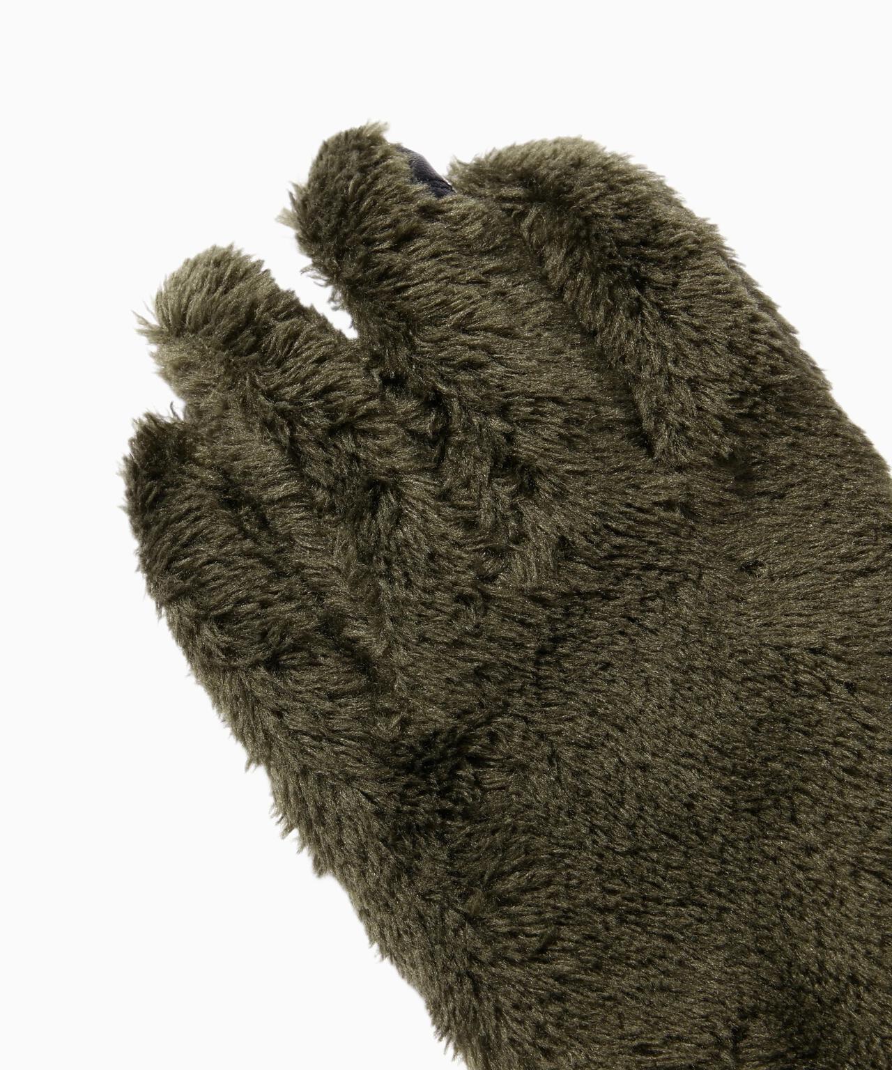 high loft fleece glove